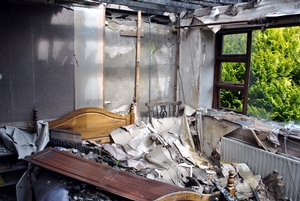 Fire damage Fire damage